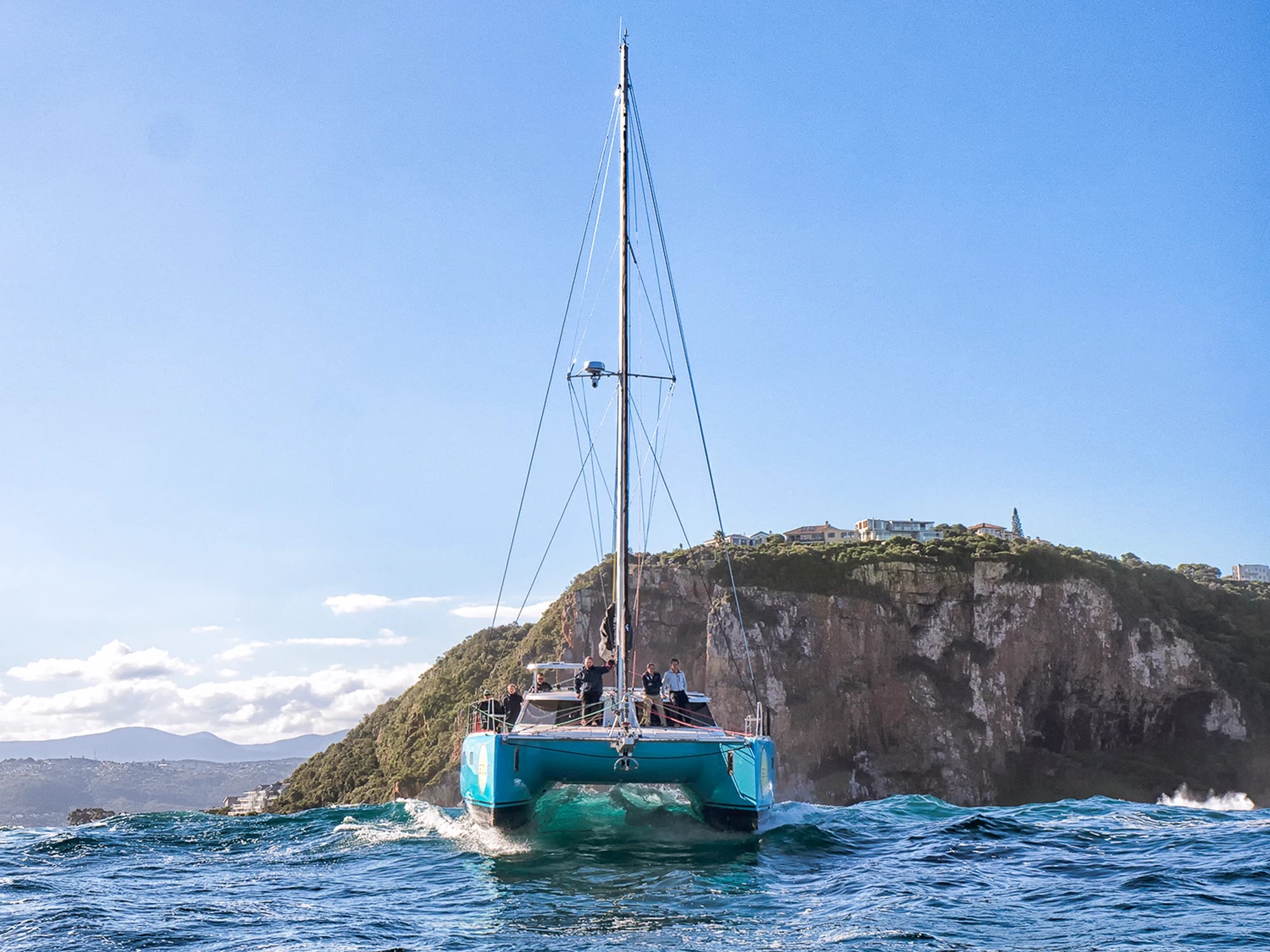 A Vision 444 ES sailing off Knysna